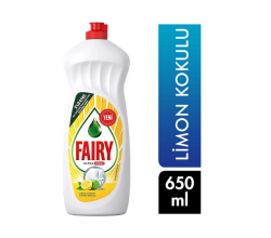 Fairy 650 ml Sıvı Bulaşık Deterjanı Limon 